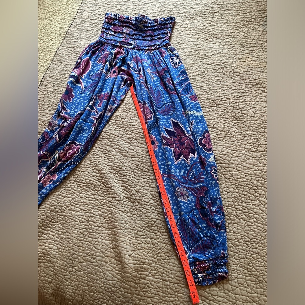 FP One Marla Harem Pant Blue M - Picture 9 of 10